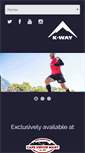Mobile Screenshot of kway.co.za